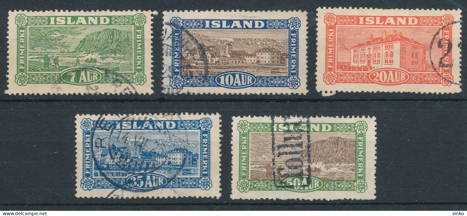 1925. Iceland - Oblitérés