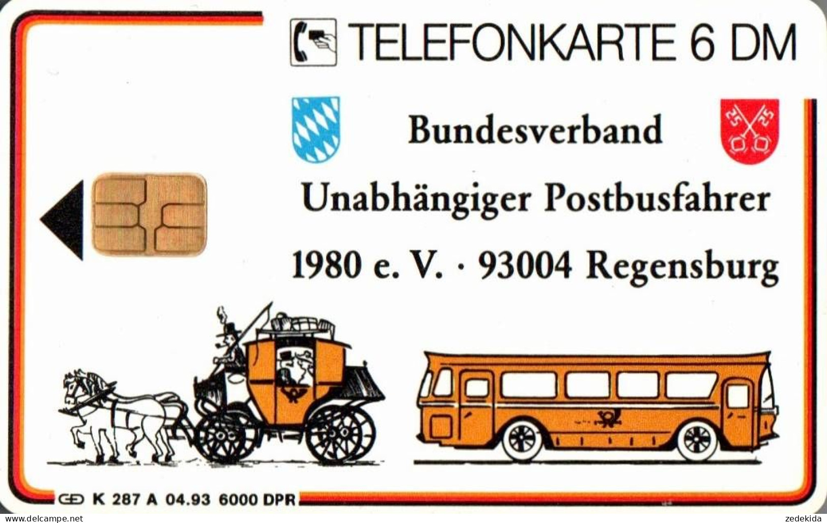 H0204 - Telefonkarte - Omnibus Krauss Maffei KMS Post Bus - Sonstige – Europa