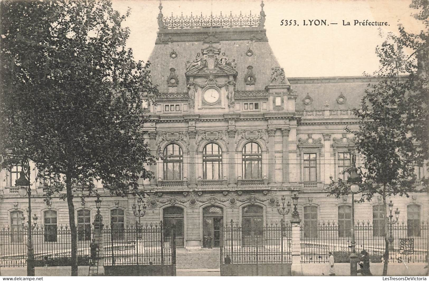 FRANCE - Lyon - La Préfecture - Carte Postale Ancienne - Sonstige & Ohne Zuordnung