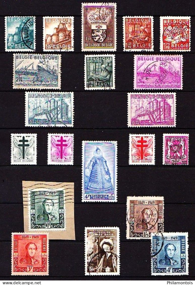 BELGIQUE - Collection 1931 / 1968 - Neufs et Oblitérés - Tous états - Bon état général.