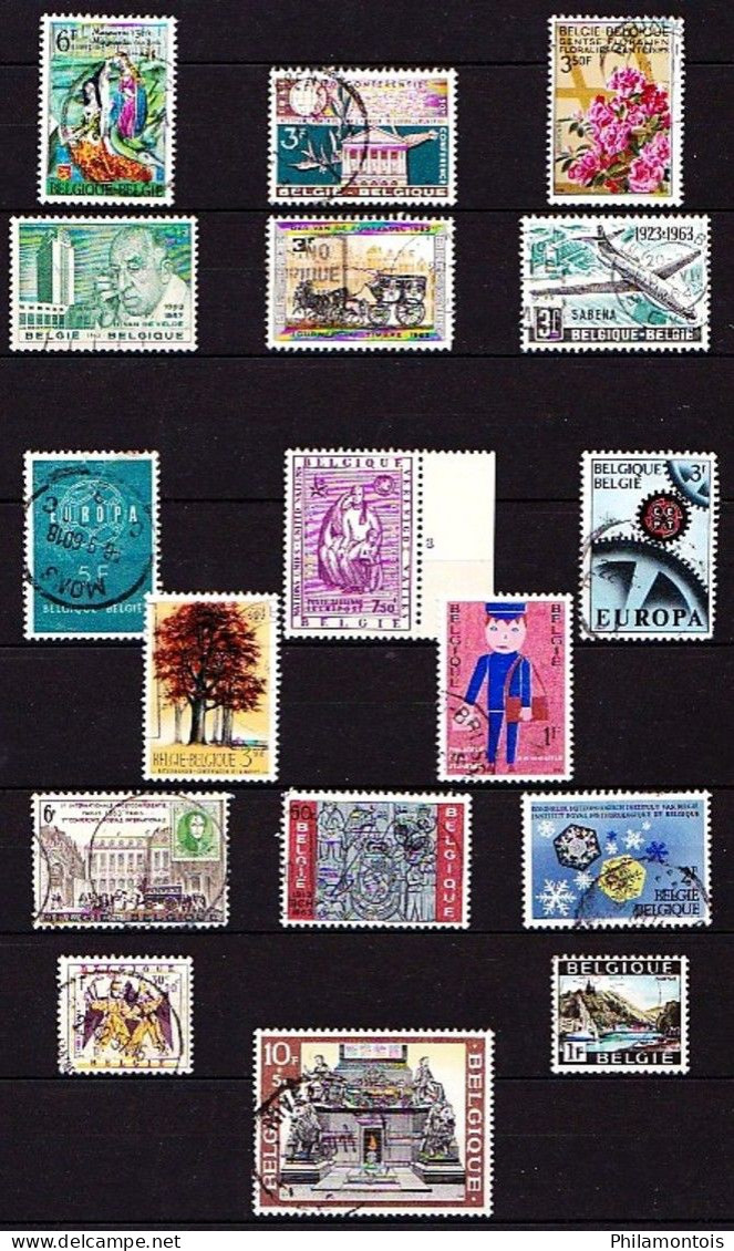 BELGIQUE - Collection 1931 / 1968 - Neufs et Oblitérés - Tous états - Bon état général.