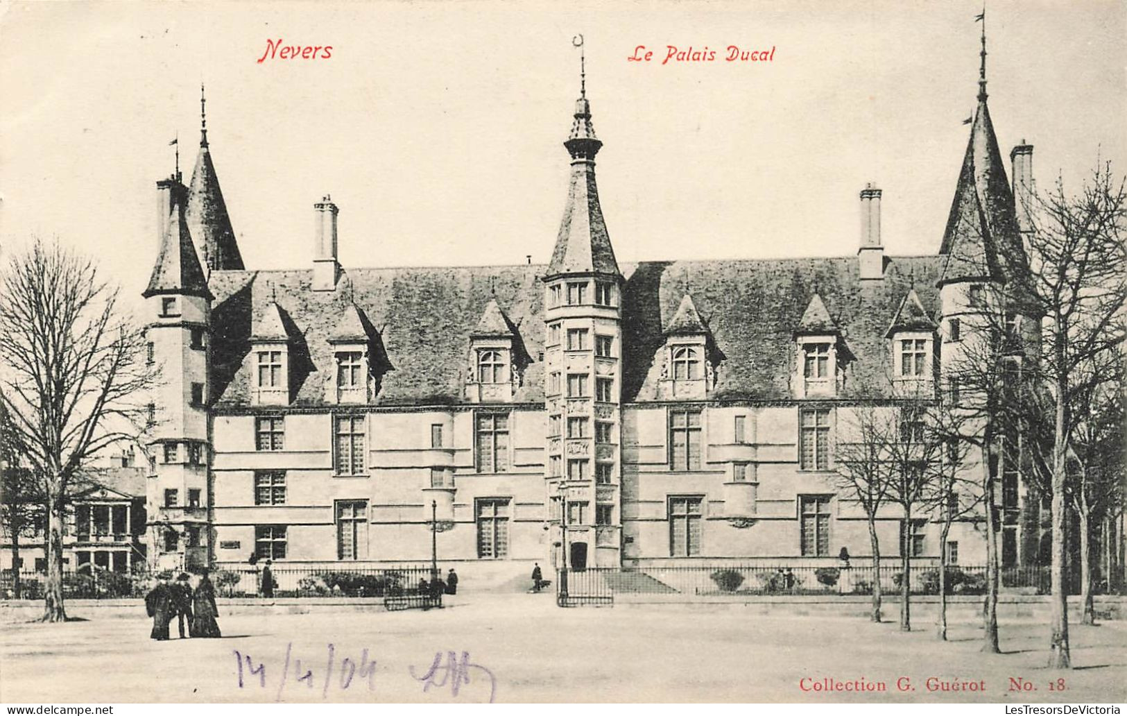 FRANCE - Nevers - Le Palais Ducal - Carte Postale Ancienne - Nevers
