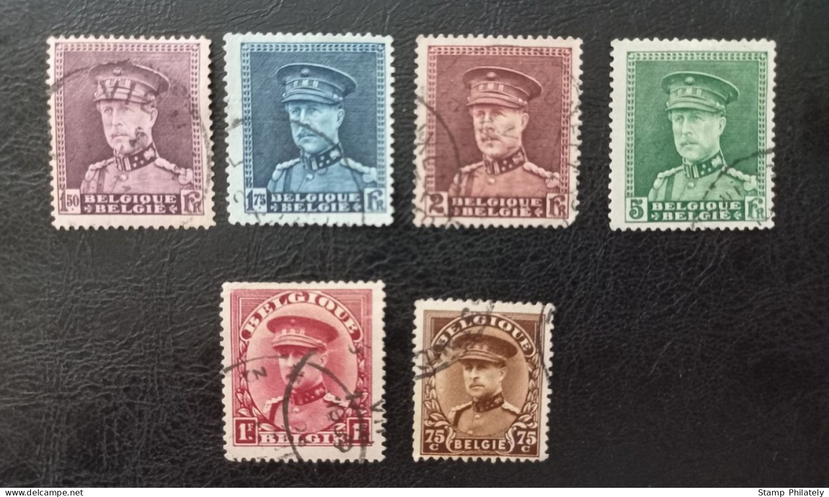 Belgium Used Stamps King Albert - 1931-1934 Mütze (Képi)