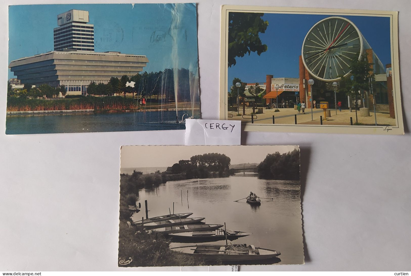 CERGY . 95 . Lot De 3 Cartes . - Cergy Pontoise