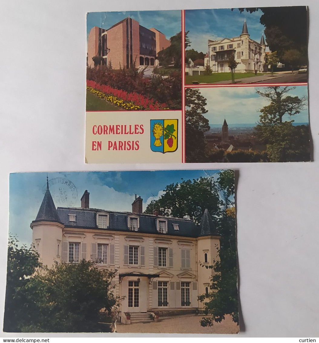 CORMEILLEs En PARISIS . 95 . Lot De 2 Cartes . - Cormeilles En Parisis