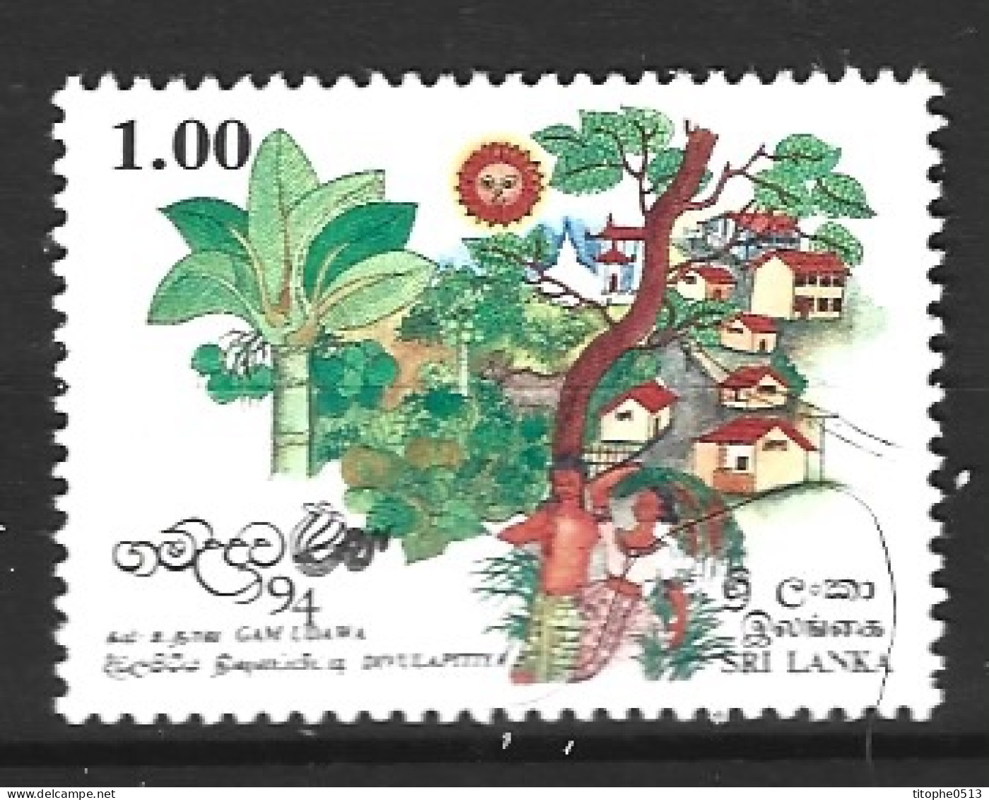 SRI LANKA. N°1050A De 1994. Renaissance Des Villages. - Sri Lanka (Ceylan) (1948-...)