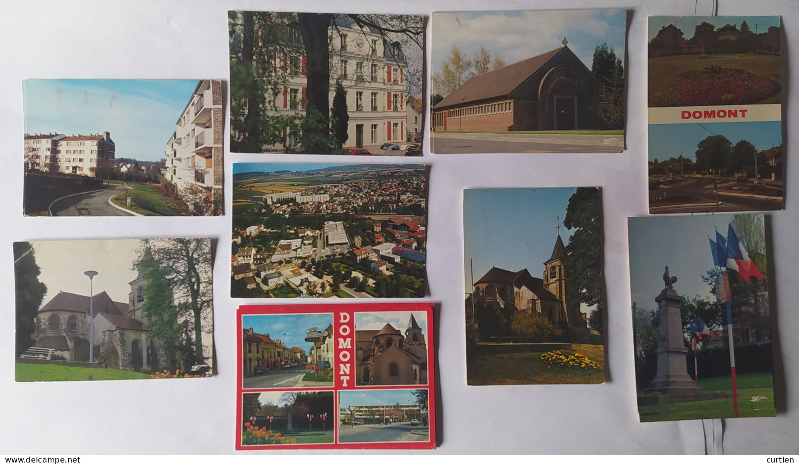 DOMONT . 95 . Lot De 9 Cartes . - Domont