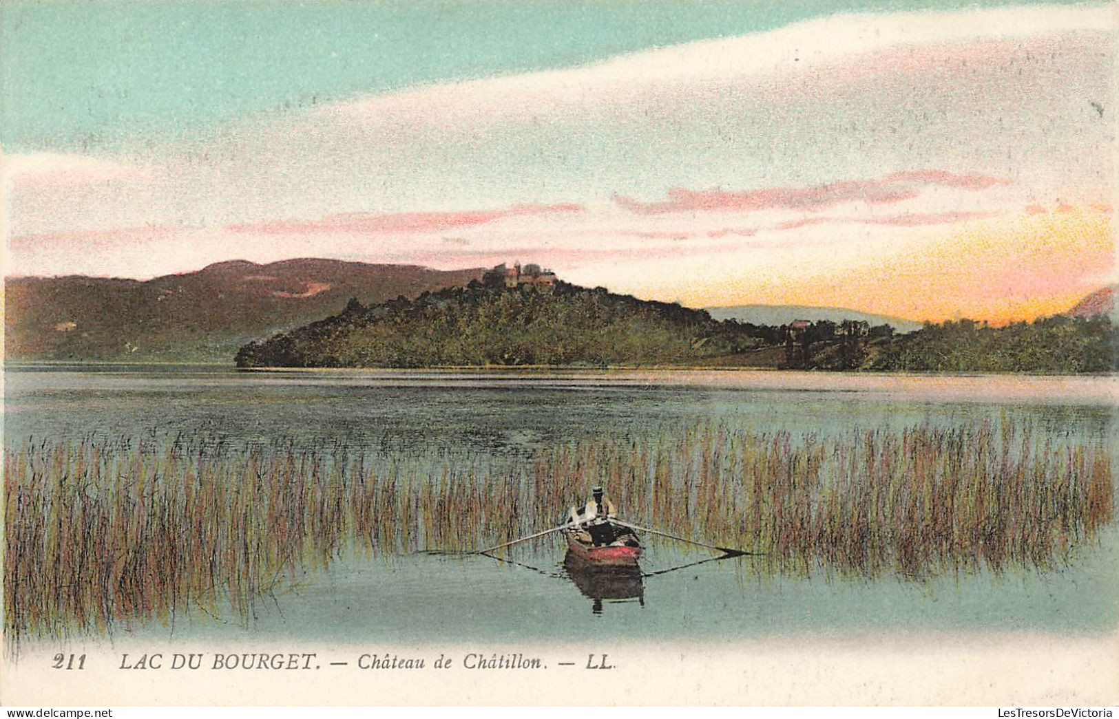 FRANCE - Le Bourget - Lac Du Bourget - Château De Châtillon - Carte Postale Ancienne - Le Bourget