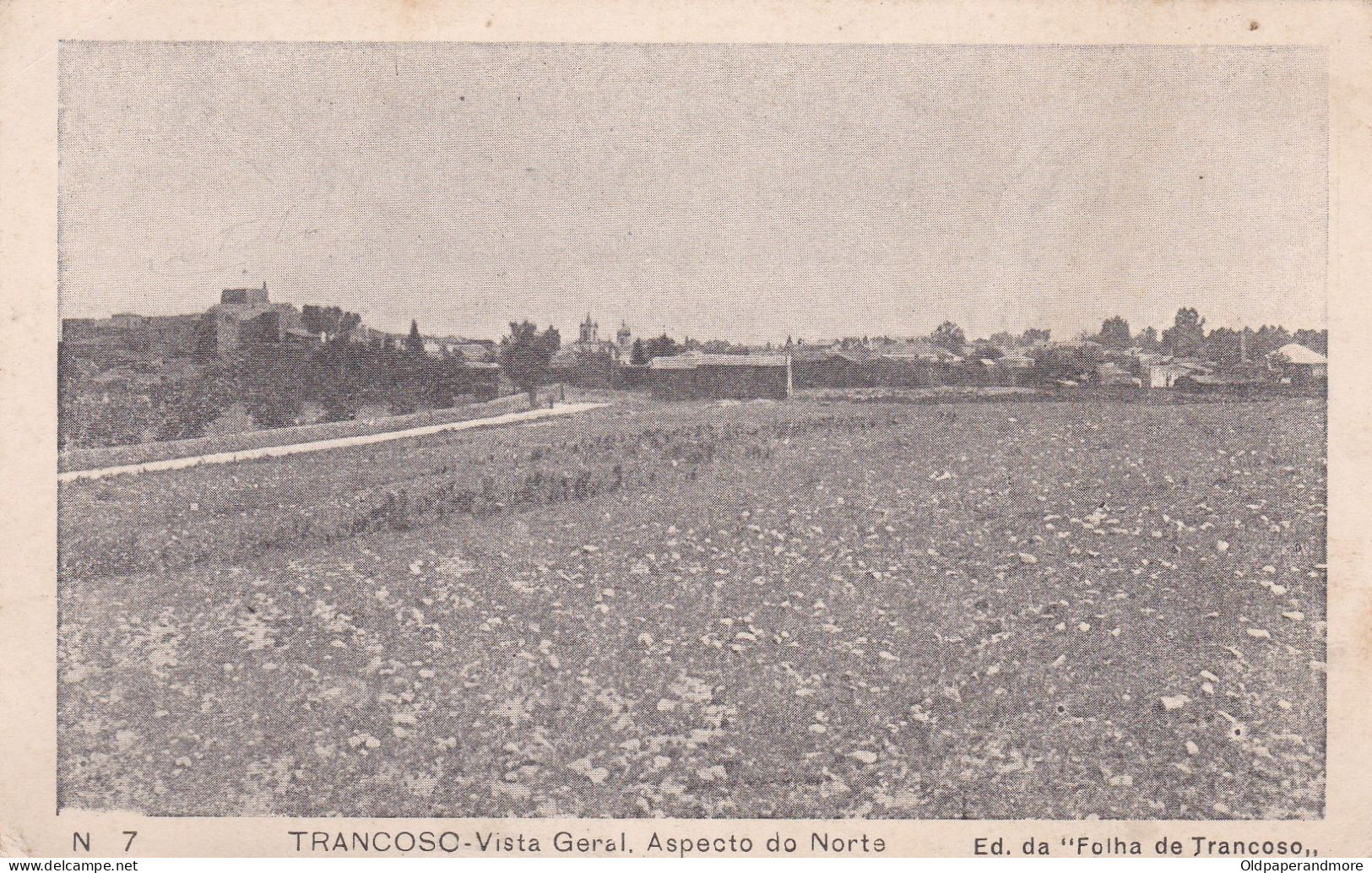 POSTCARD PORTUGAL - TRANCOSO - VISTA GERAL - ASPECTO DO NORTE - Guarda