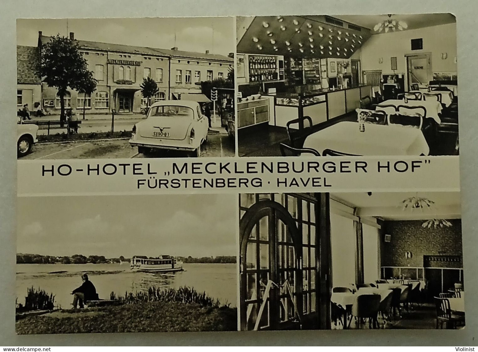 Germany-HO-HOTEL "MECKLENBURGER HOF" FÜRSTENBERG-HAVEL - Fürstenberg