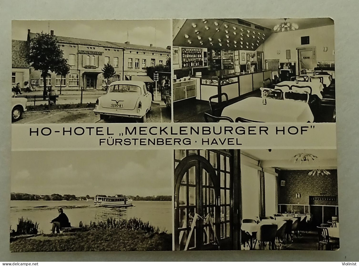 Germany-HO-HOTEL "MECKLENBURGER HOF" FÜRSTENBERG-HAVEL - Fürstenberg