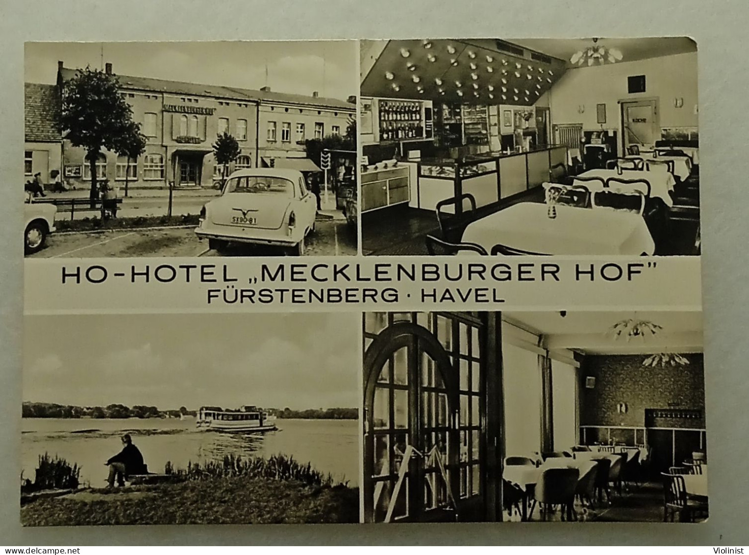 Germany-HO-HOTEL "MECKLENBURGER HOF" FÜRSTENBERG-HAVEL - Fuerstenberg