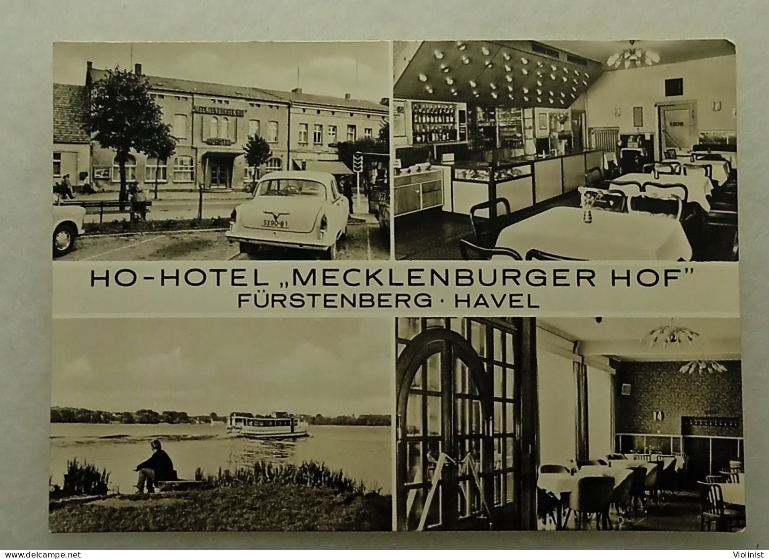 Germany-HO-HOTEL "MECKLENBURGER HOF" FÜRSTENBERG-HAVEL - Fuerstenberg