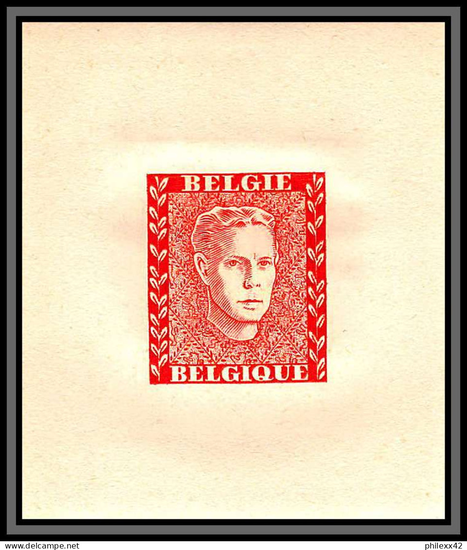 2646 Prins Karel/Prince Charles + Certificat Authenticité 1947 Complet Epreuve D'artiste Artist Proof Belgique Belgie - Niet-aangenomen Ontwerpen [NA]