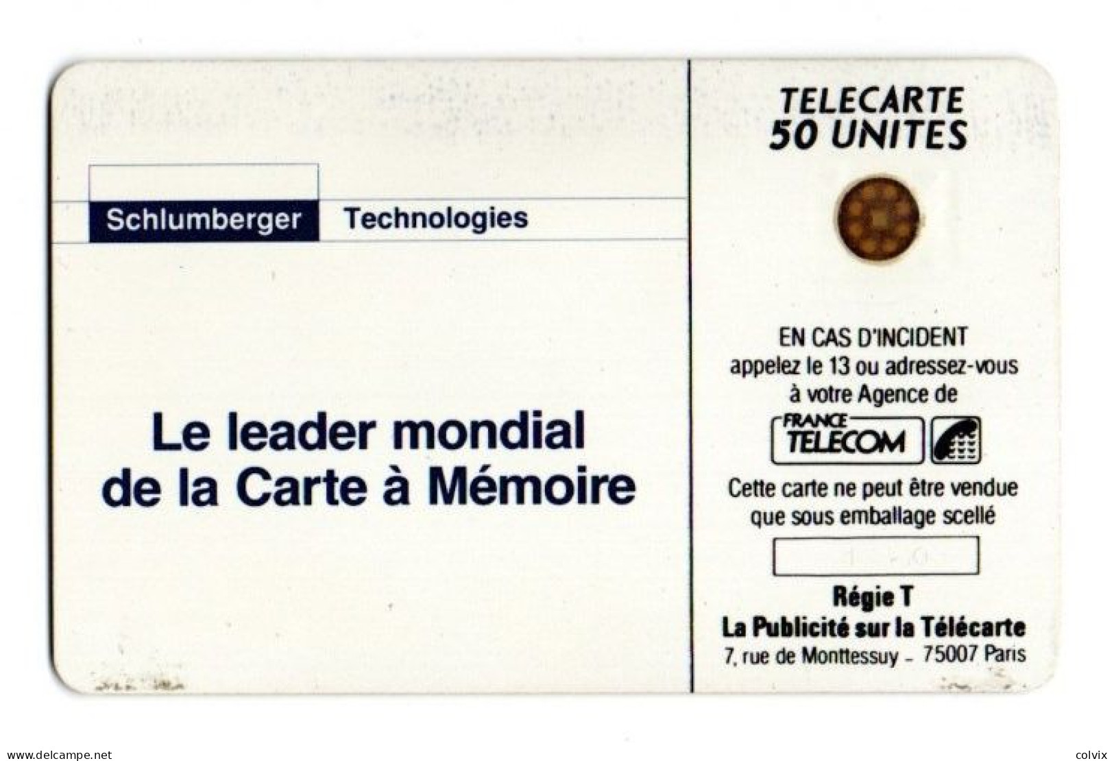 FRANCE TELECARTE D280 SCHLUMBERGER ASTRONAUTE  50U 2500 Ex ANNEE 1990 - Privat