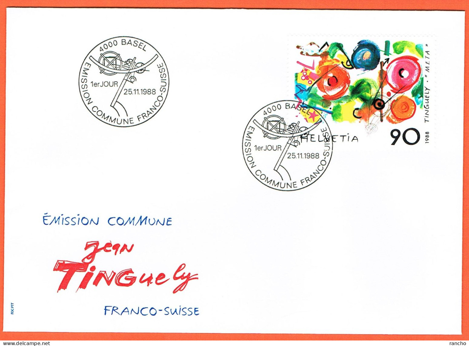 2xFDC DE COLLECTION SERIE +TIMBRES SUISSE+FRANCE . C/.S.B.K. Nr:769. Y&TELLIER Nr:1308. MICHEL Nr:1380. - FDC