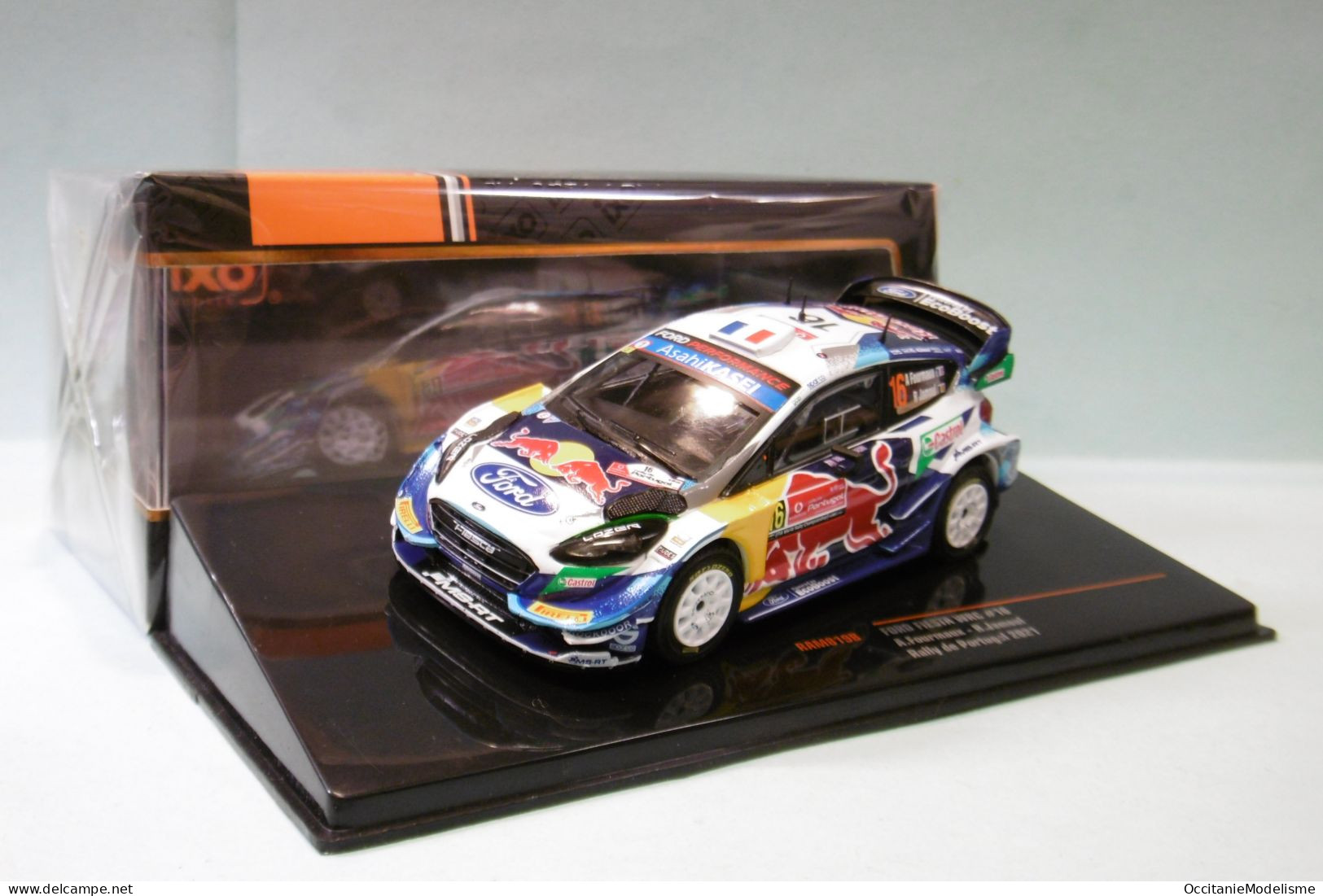 Ixo - FORD FIESTA WRC #16 Rallye Du Portugal 2021 Fourmaux - Jamoul Réf. RAM819B NBO Neuf 1/43 - Ixo