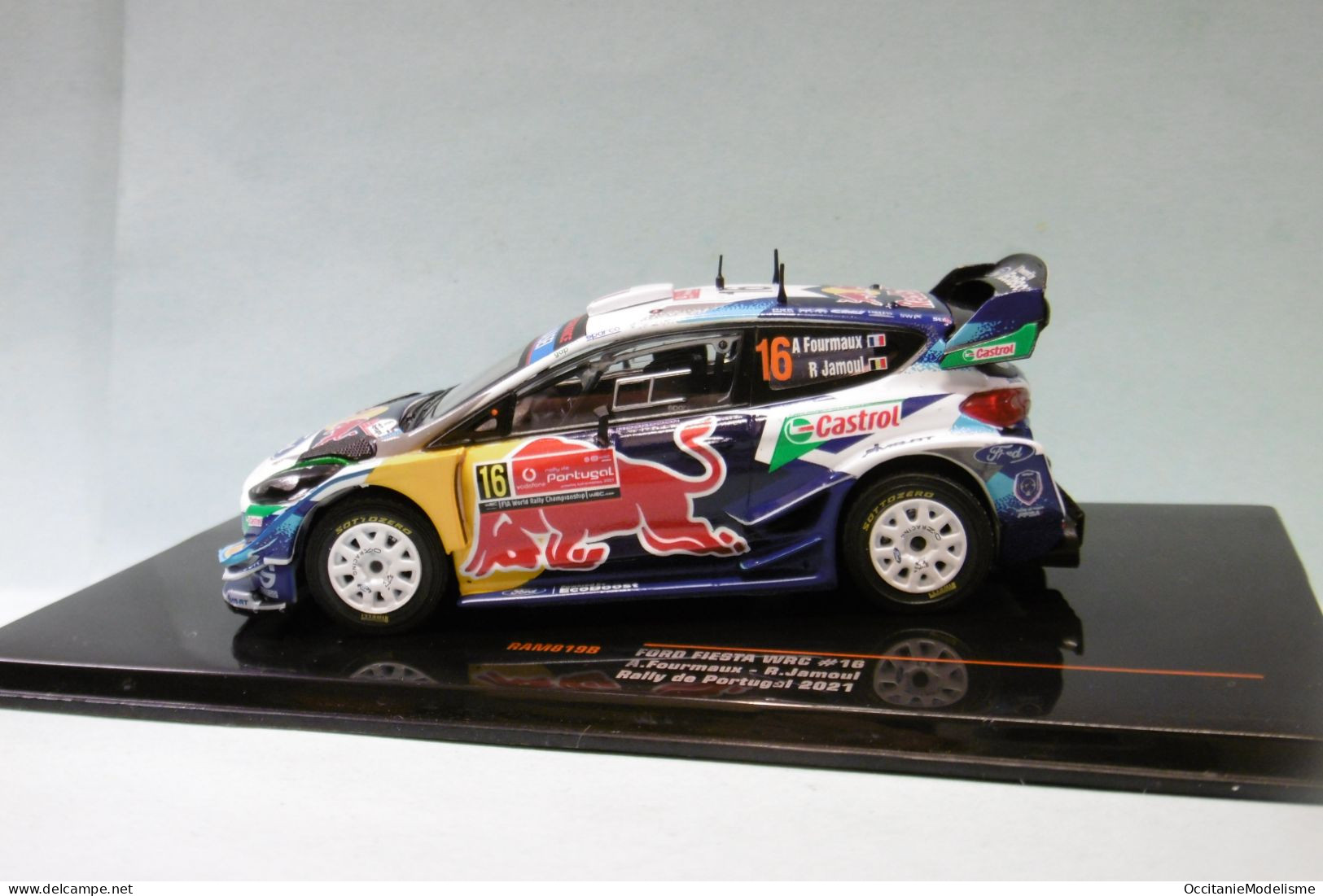 Ixo - FORD FIESTA WRC #16 Rallye Du Portugal 2021 Fourmaux - Jamoul Réf. RAM819B NBO Neuf 1/43 - Ixo