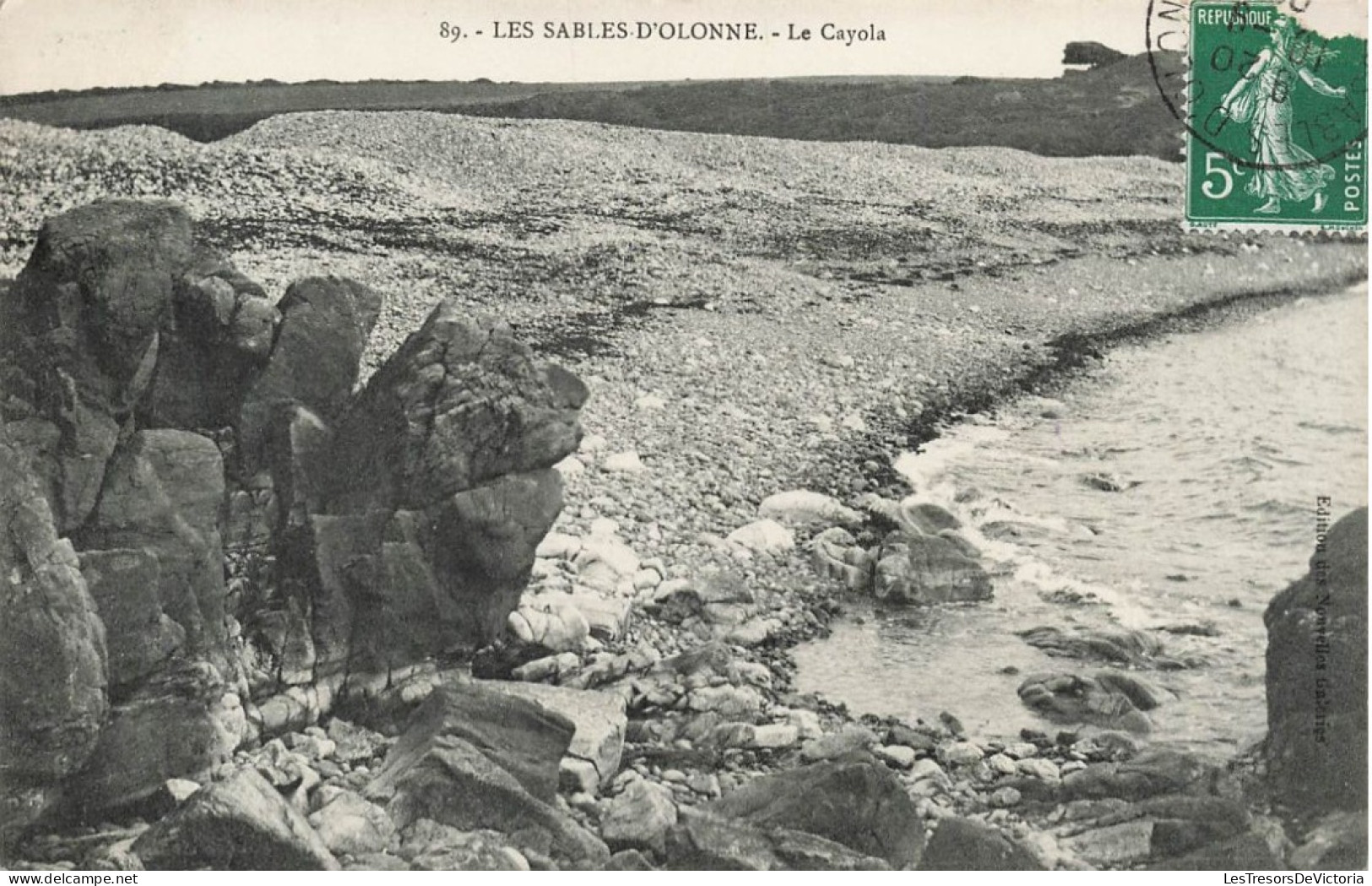 FRANCE - Les Sables D'Olonne - Le Cayola - Carte Postale Ancienne - Sables D'Olonne