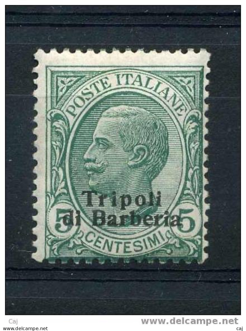 Italie  -  Tripoli  :  Yv  3  *      ,   N3 - Tripolitania