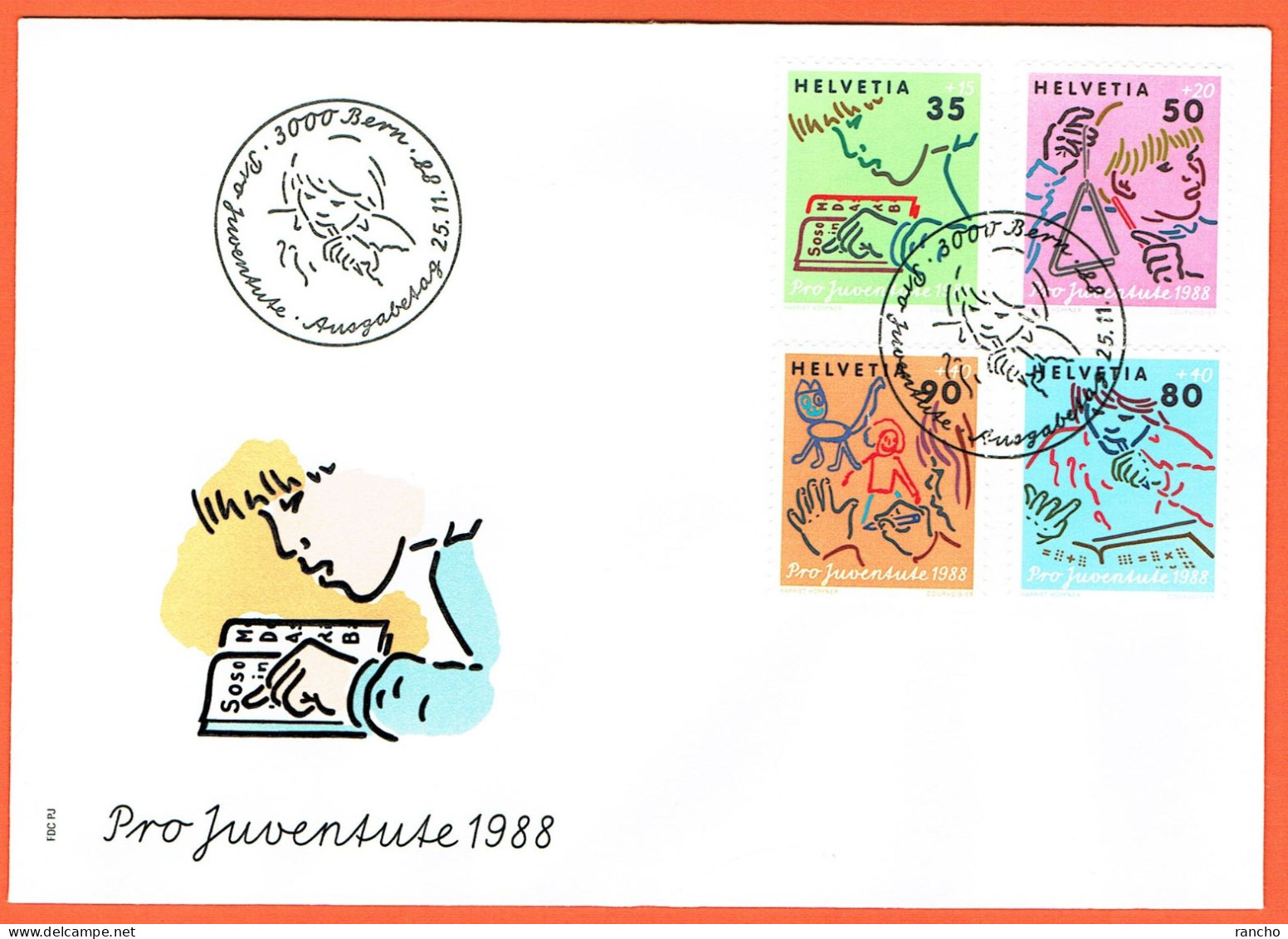 9xFDC PRO/J. COLLECTION SERIE+TIMBRES ISOLES+BLOCS DE 4. C/.S.B.K. Nr:J307/10. Y&TELLIER Nr:1309/12. MICHEL Nr:1381/84. - FDC