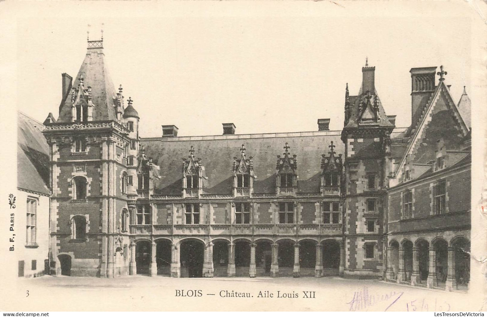 FRANCE - Blois - Château - Aile Louis XII - Carte Postale Ancienne - Blois