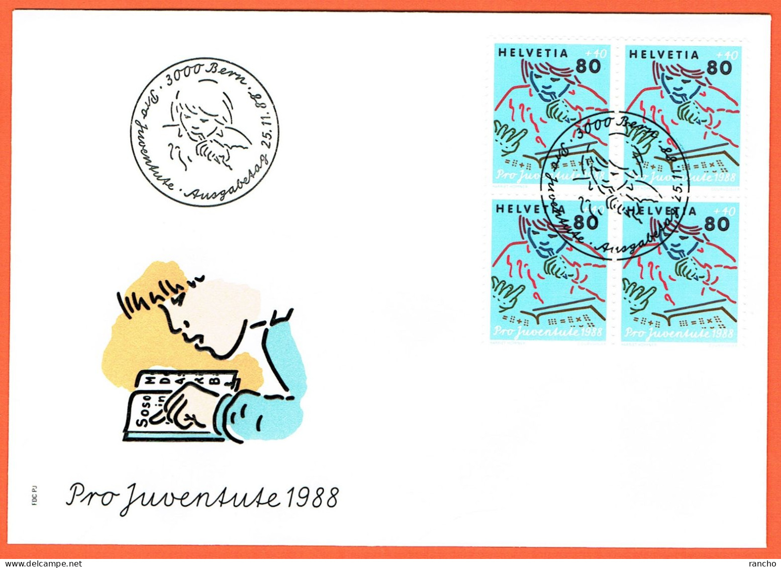 9xFDC PRO/J. COLLECTION SERIE+TIMBRES ISOLES+BLOCS DE 4. C/.S.B.K. Nr:J307/10. Y&TELLIER Nr:1309/12. MICHEL Nr:1381/84.