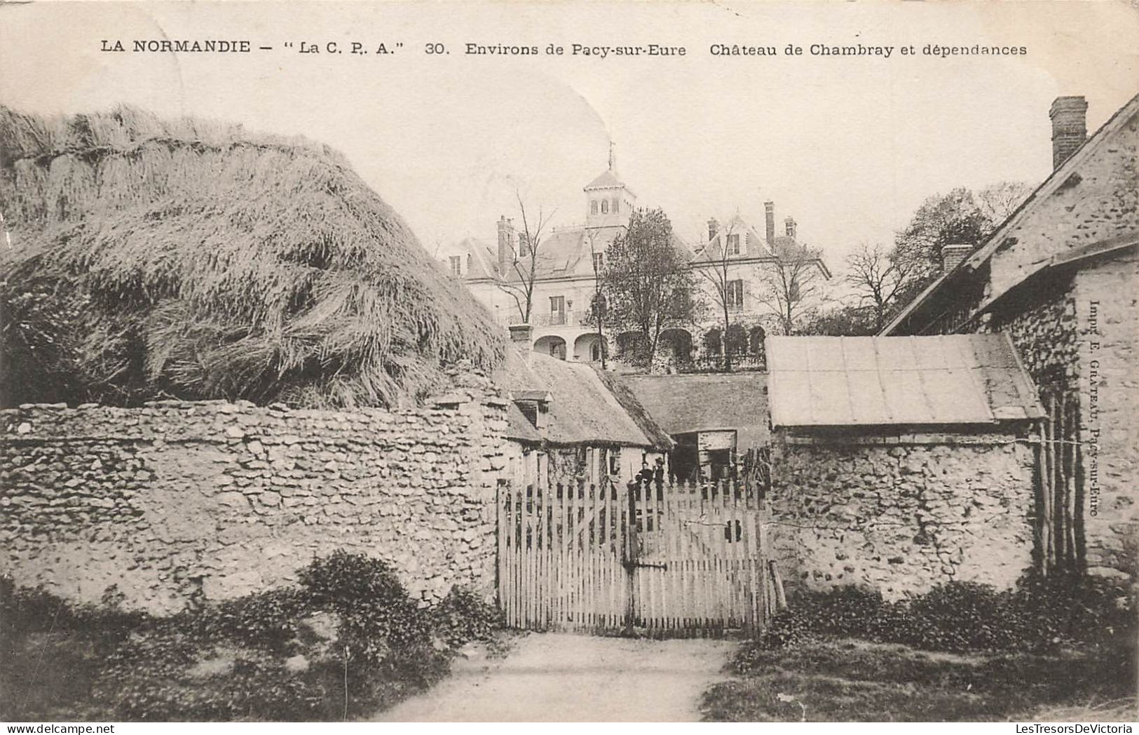 FRANCE - Environs De Pacy Sur Eure - Château De Chambray Et Dépendances - Carte Postale Ancienne - Pacy-sur-Eure