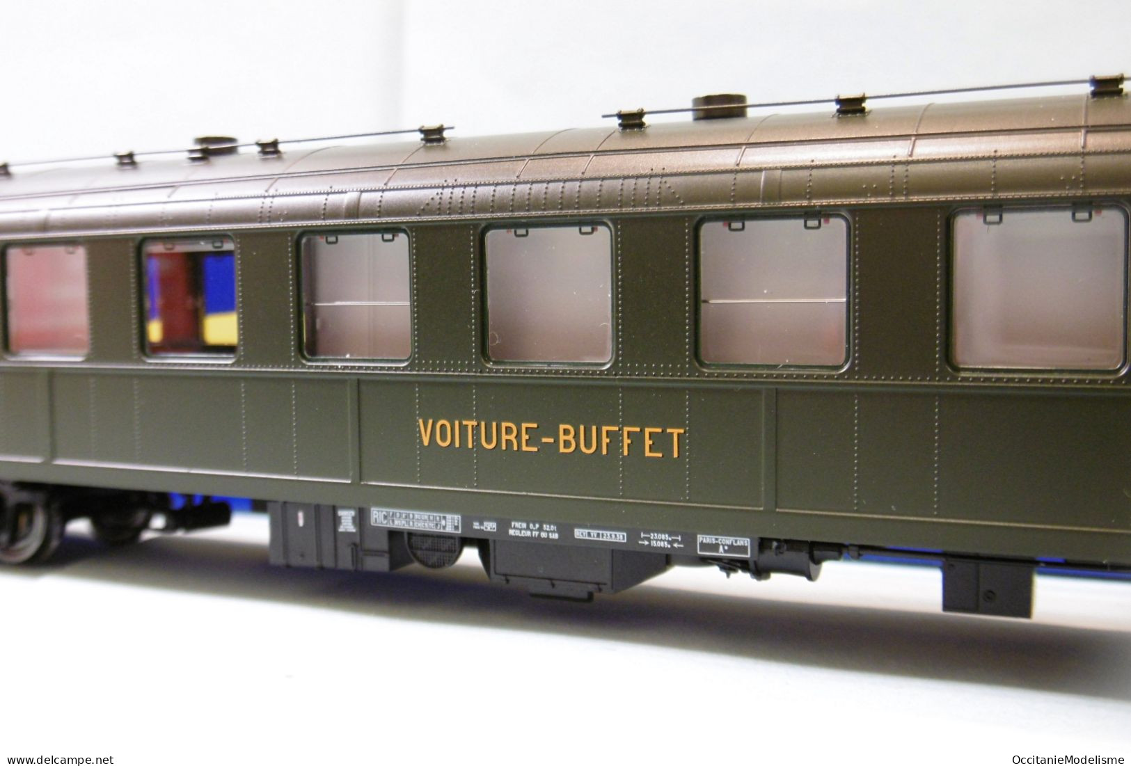 REE - Voiture BACALAN BUFFET SNCF ép. IIIB Réf. VB-373 Neuf NBO HO 1/87 - Voitures Voyageurs