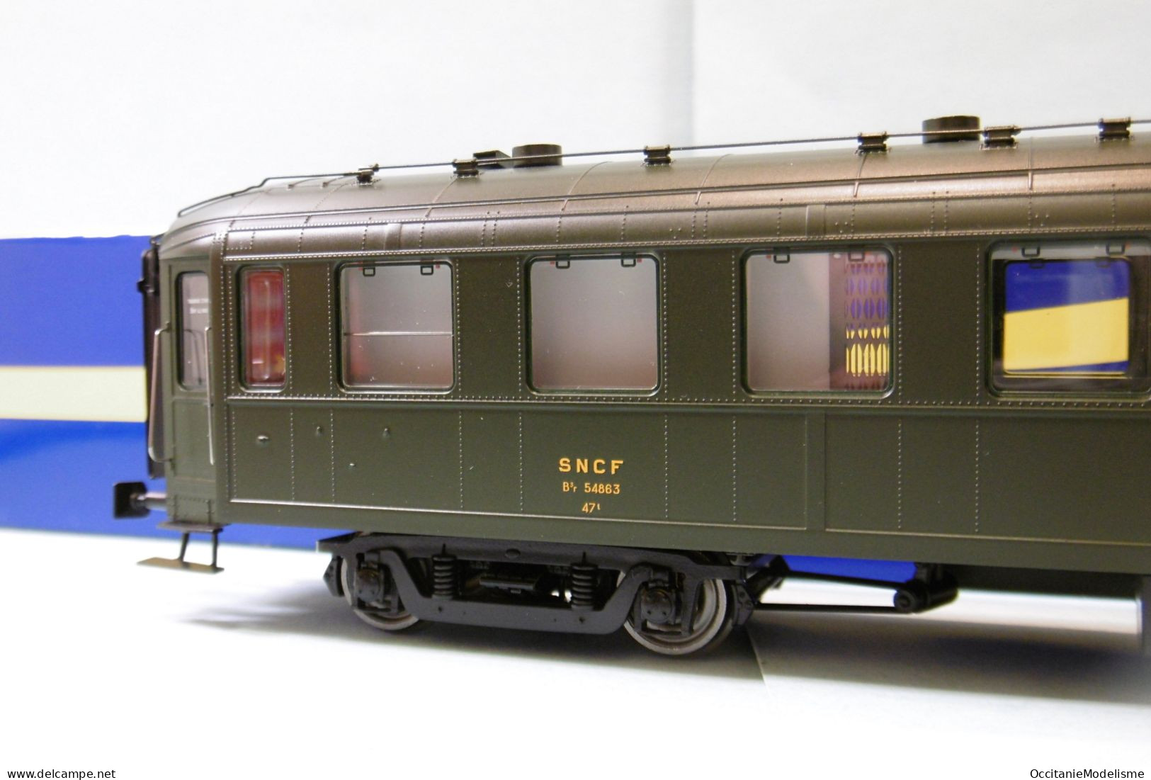 REE - Voiture BACALAN BUFFET SNCF ép. IIIB réf. VB-373 Neuf NBO HO 1/87