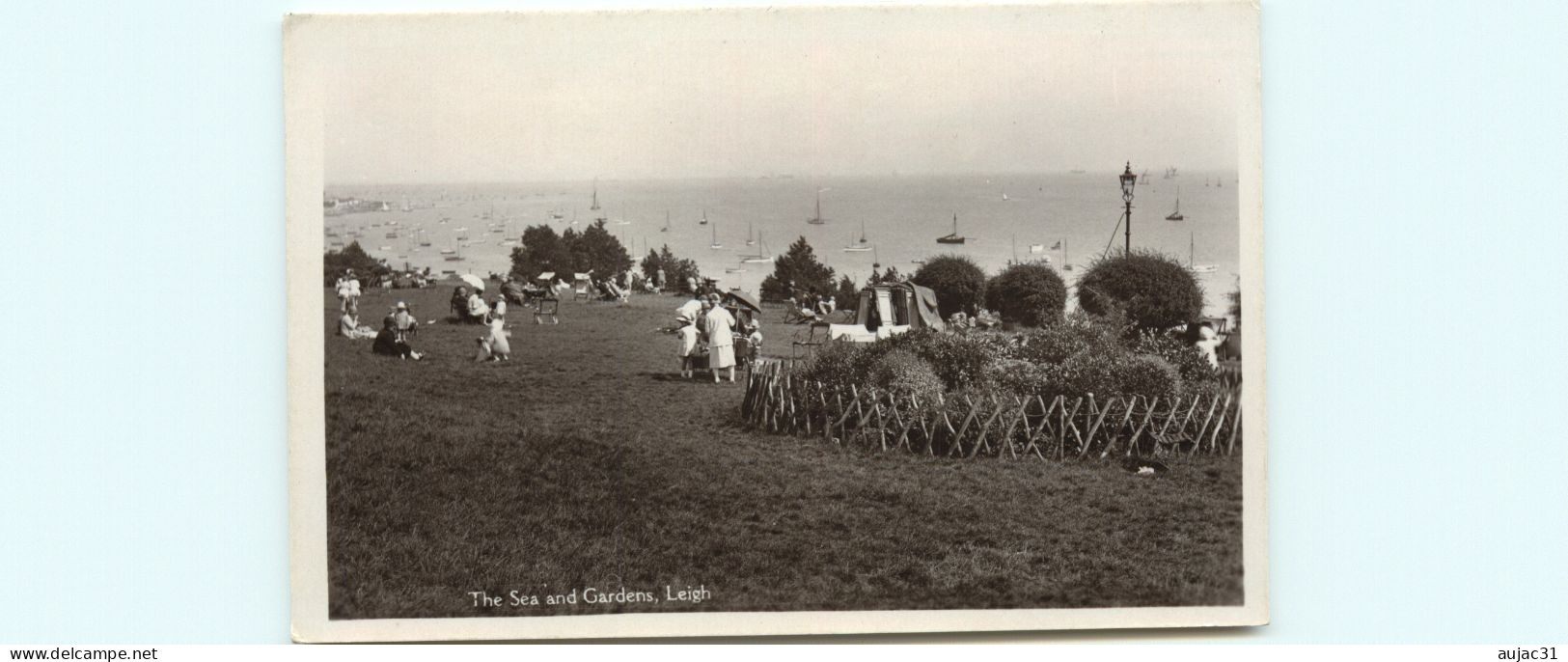 Royaume-Uni - Angleterre - Essex - Leigh - The Sea And Gardens - état - Southend, Westcliff & Leigh