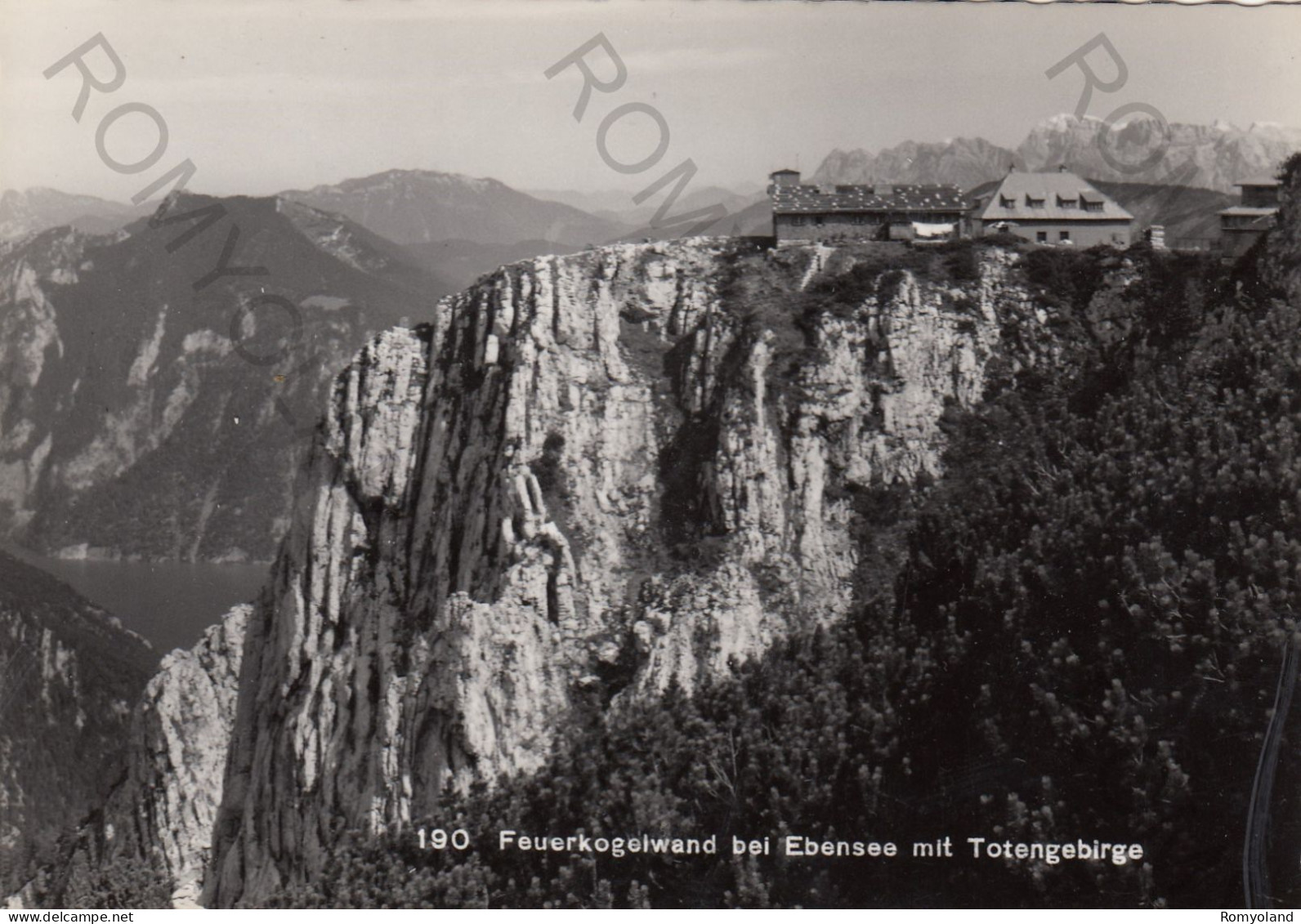 CARTOLINA  B7 EBENSEE,ALTA AUSTRIA,AUSTRIA-FEUERKOGELWALD BEI EBENSEE MIT TOTENGEBIRGE-NON VIAGGIATA - Ebensee