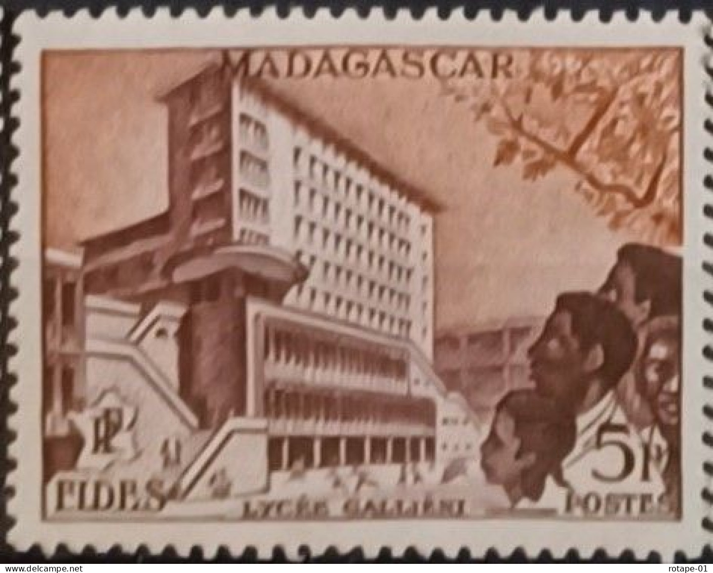 Madagascar  1956,  YT N°328  **,  Cote YT 0,9€ - Nuovi