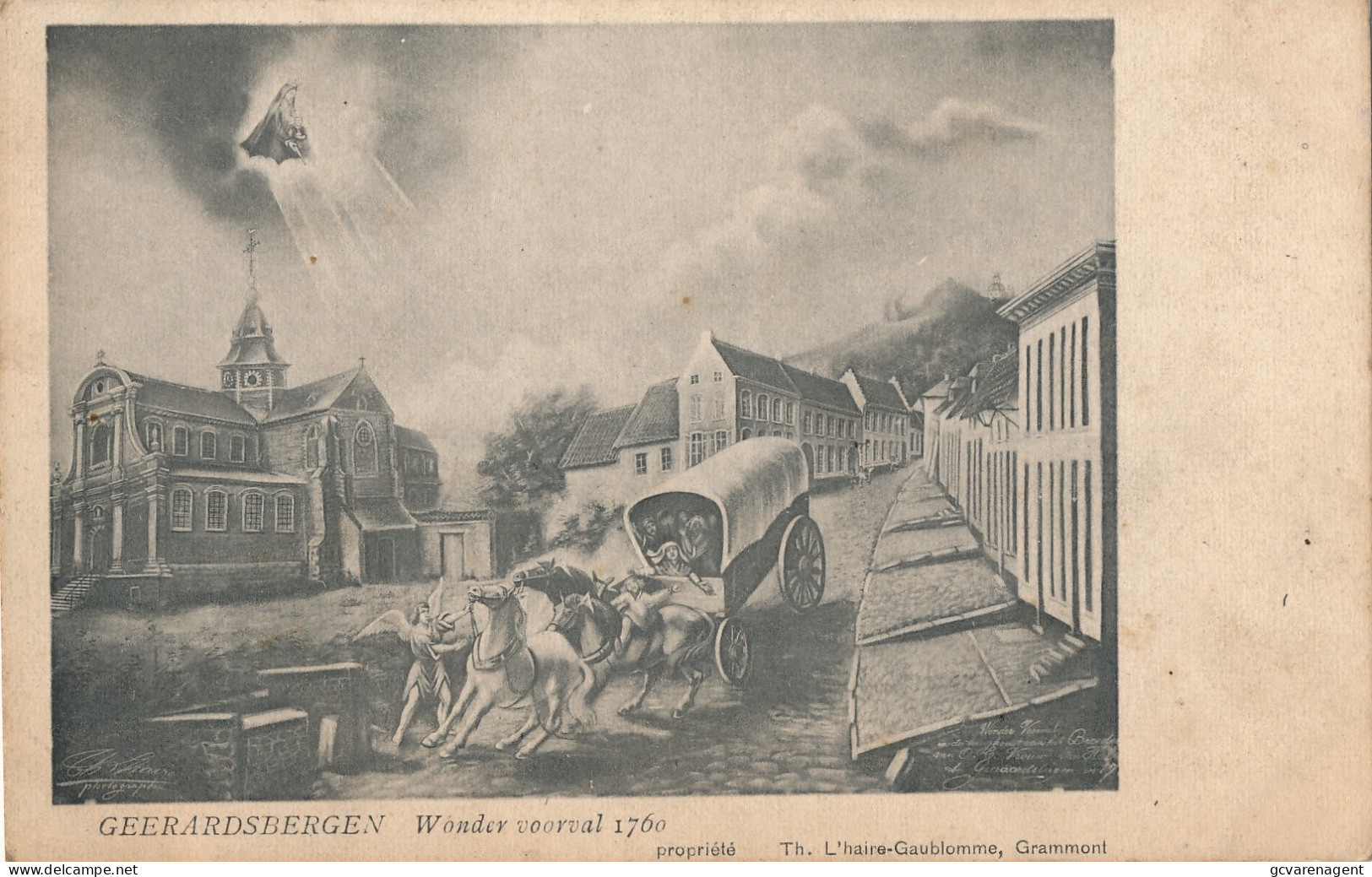 GERAARDSBERGEN    WONDER VOORVAL 1760     2 SCANS - Geraardsbergen