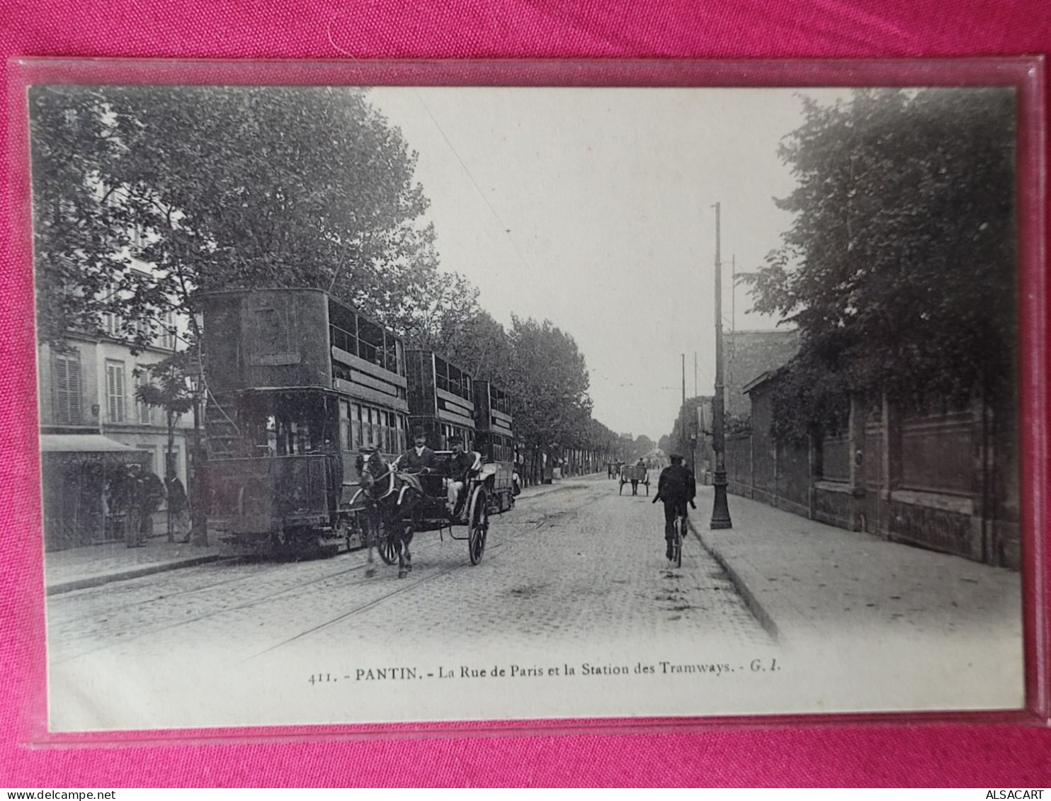 Pantin , La Station De Tramway , Rue De Paris - Pantin