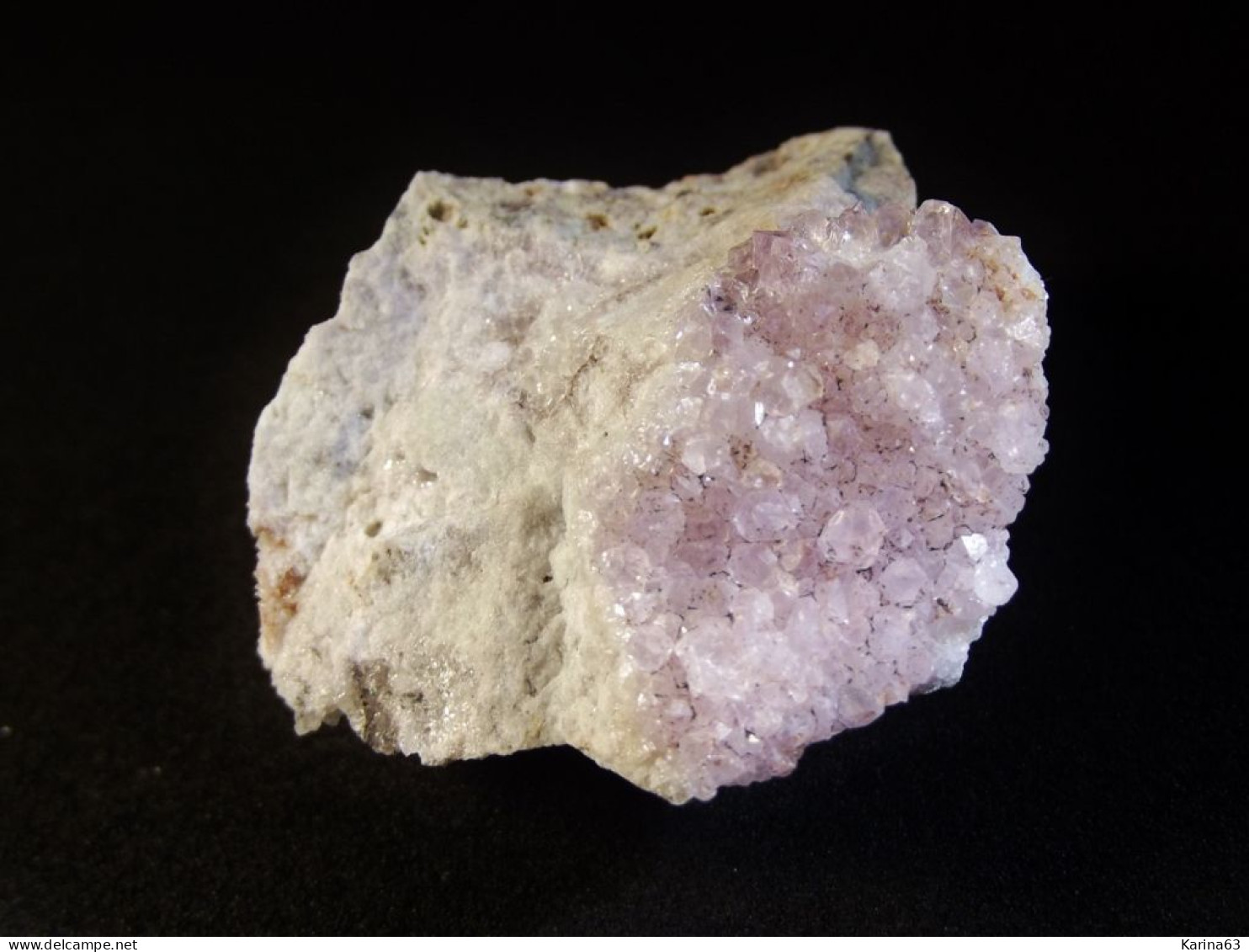 Quarz Var. Amethyst ( 4 X 2.5 X 3 Cm ) Le Faymont - Val D'Ajol - Vosges - France - Minerals