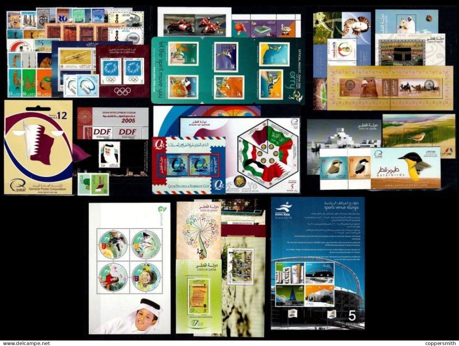 (016-109) Qatar  Collection / Sammlung / Ex 2000-2013 ** / Mnh  Michel Ex 1172//BL 75 - Qatar