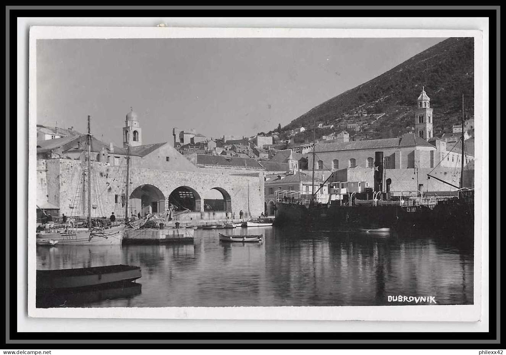 41728 Dubrovnik Zurich Via Wien 1934 Yougoslavie (Yugoslavia) Aviation PA Poste Aérienne Airmail Carte Postale Postcard - Luftpost