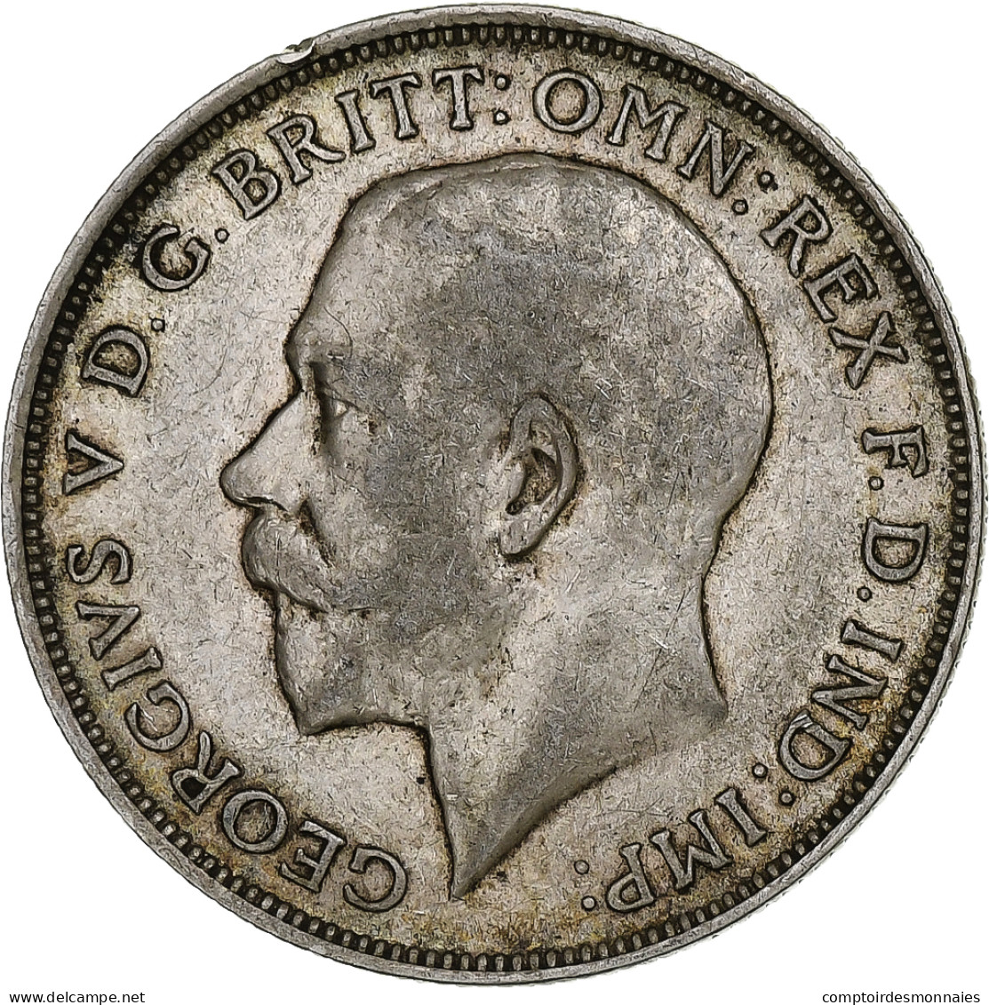 Monnaie, Grande-Bretagne, George V, Florin, 1916, TTB, Argent, KM:817 - J. 1 Florin / 2 Shillings