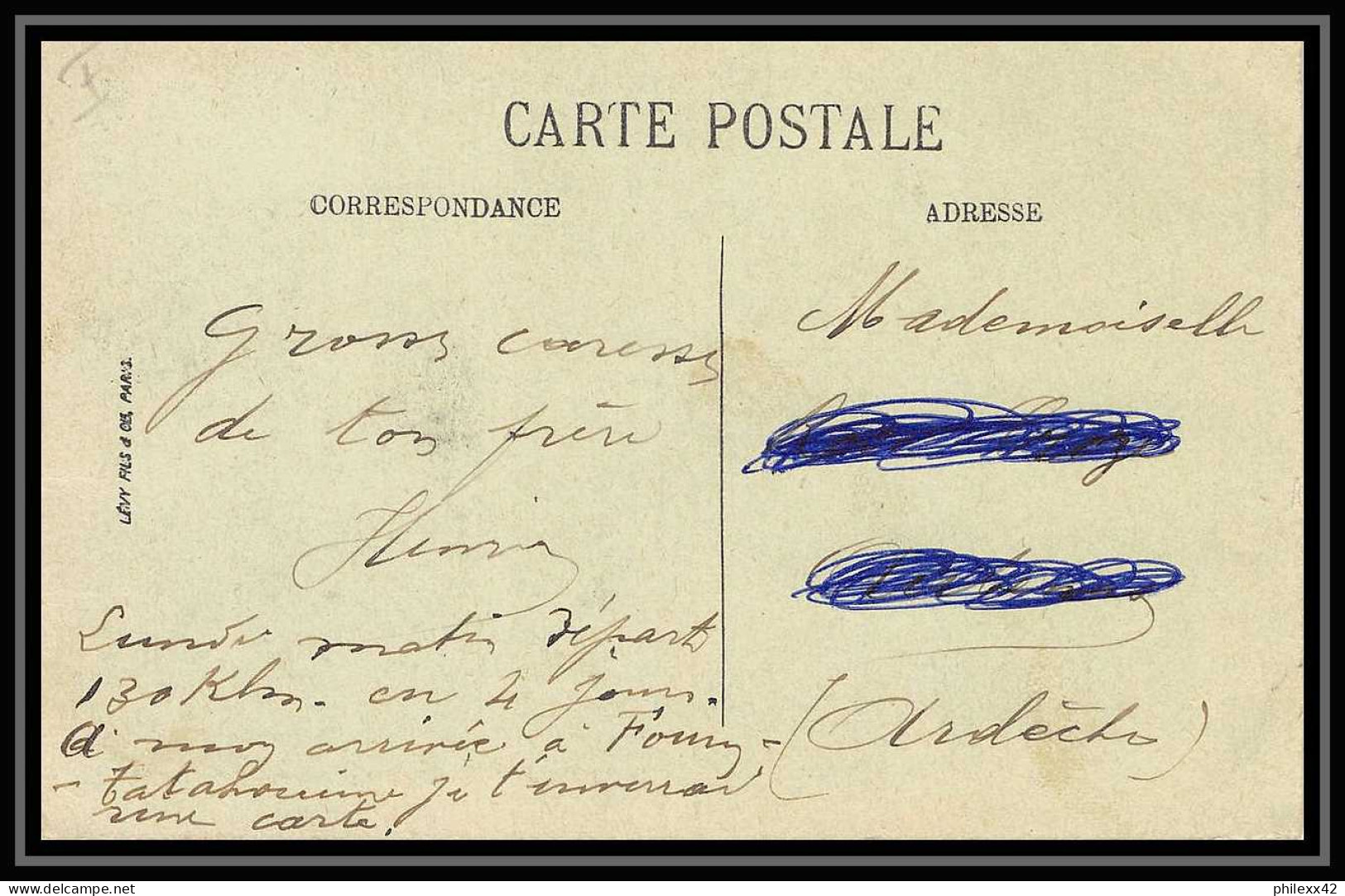 41973 Campagne Sud Tunisien Cachet Ambulance Coloniale Aviation Guerre 1914/1918 (1917) Debihat Carte Postale (postcard) - Militärische Luftpost