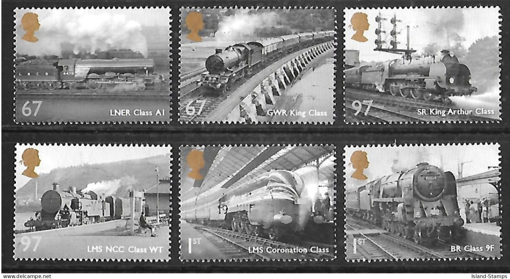 2010 British Railways Used Set HRD2-C - Oblitérés