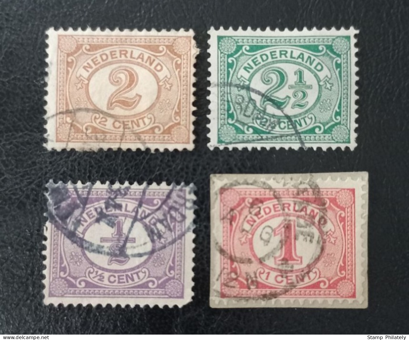 Netherlands Complete Set Numbers Used Stamps 1899 - Gebruikt