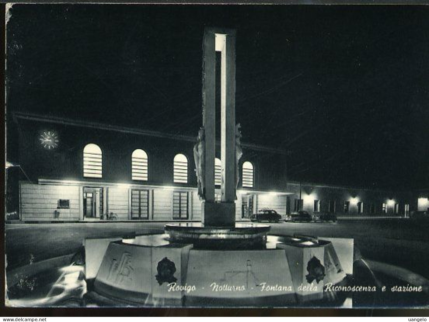 V662 ROVIGO -FONTANA DELLA RICONOSCENZA E STAZIONE - Rovigo