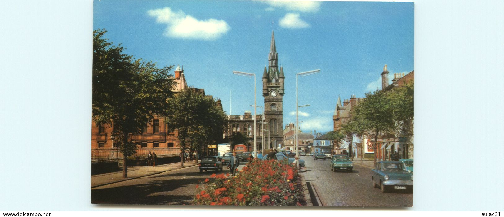 Royaume-Uni - Ecosse - Scotland - Renfrewshire - Voitures - Automobile - The Town Hall - Renfrew - Bon état - Renfrewshire