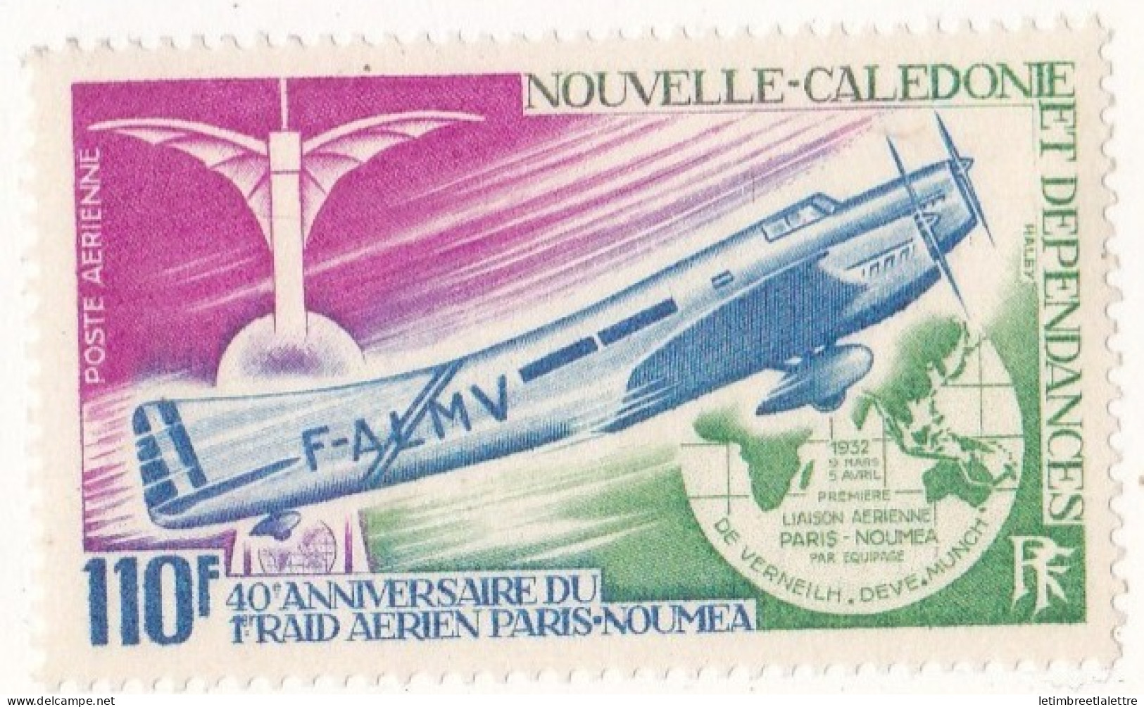 Nouvelle Calédonie - Poste Aérienne - YT N° 131 ** - Neuf Sans Charnière - Unused Stamps