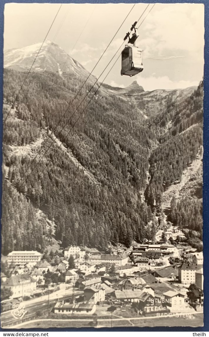 AK, Bad Gastein Gondelbahn Zum Stubnerkogel, 1963 - Bad Gastein