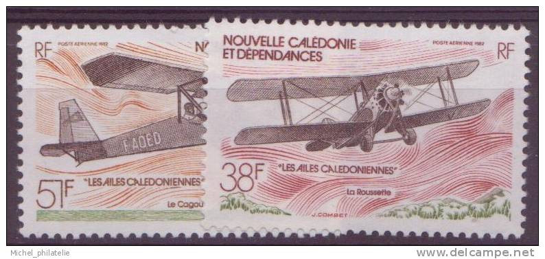 Nouvelle Calédonie - Poste Aérienne - YT N° 220 Et 221 ** - Neuf Sans Charnière - 1989 - Nuevos