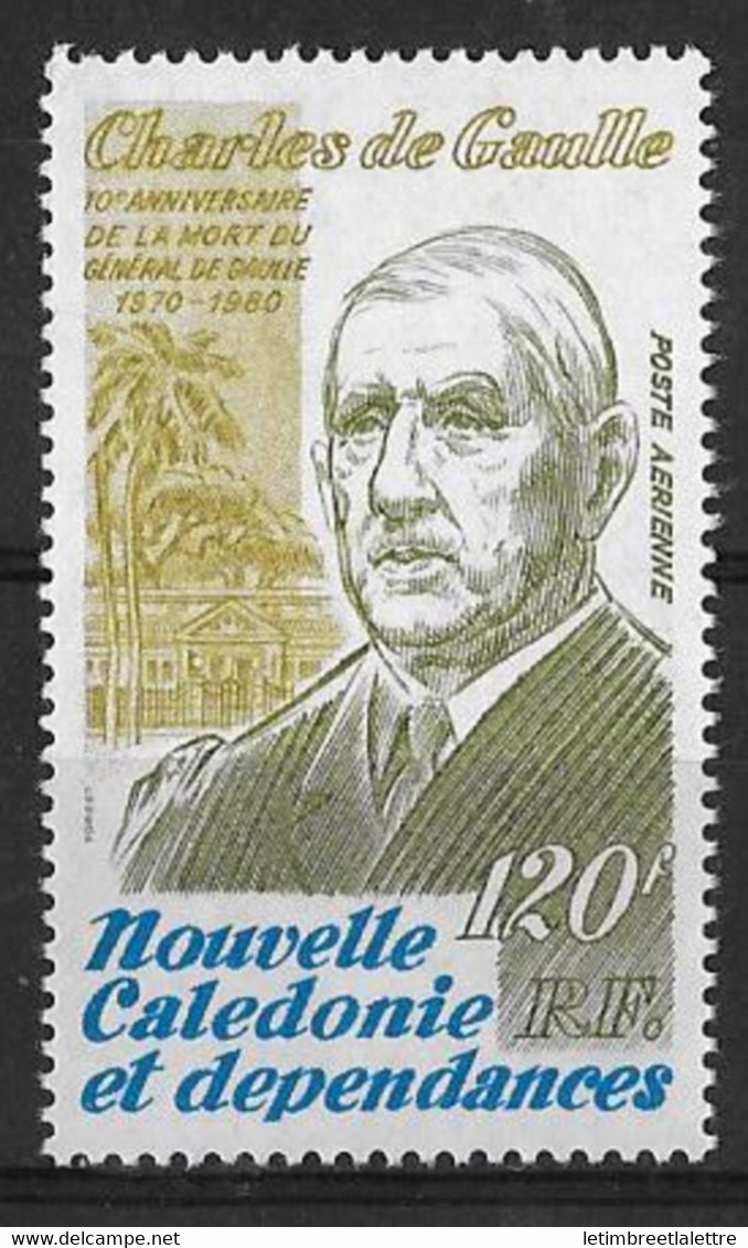 Nouvelle Calédonie - Poste Aérienne - YT N° 208 ** - Neuf Sans Charnière - 1980 - Ungebraucht