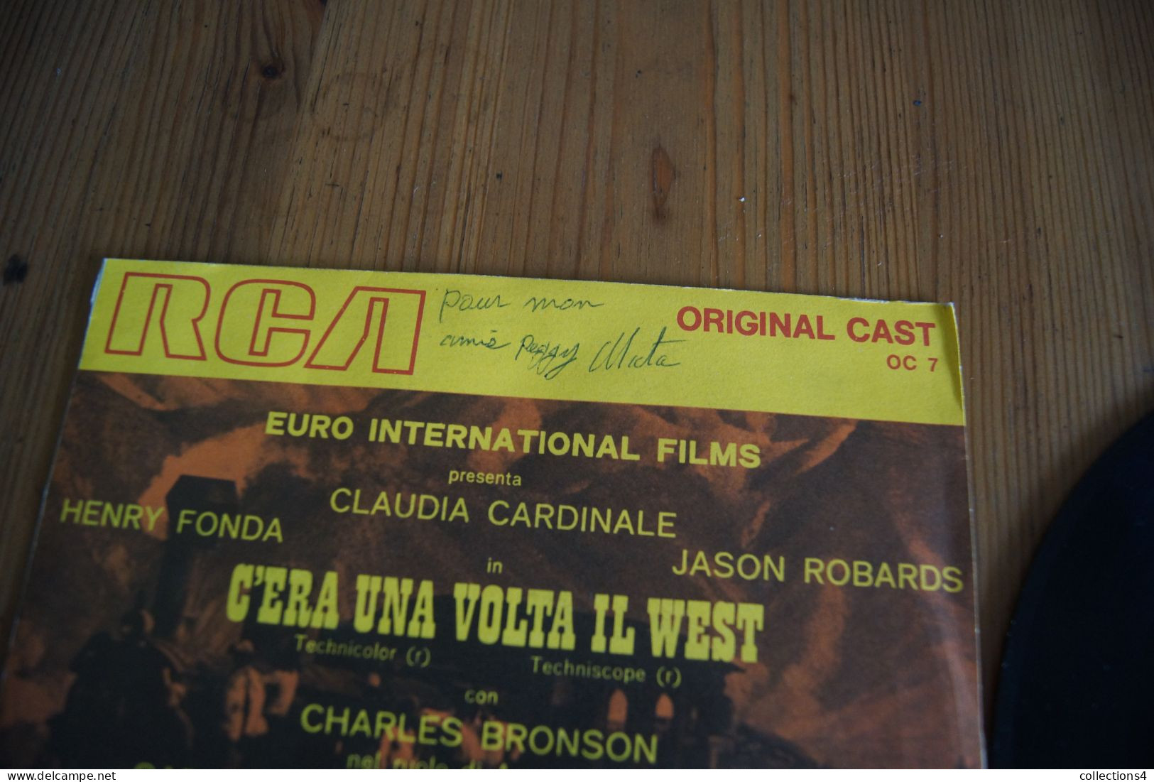 C ERA UNA VOLTA IL WEST ENNIO MORRICONE SP ITALIEN DU FILM IL ETAIT UNE FOIS DANS L OUEST 1972 - Soundtracks, Film Music