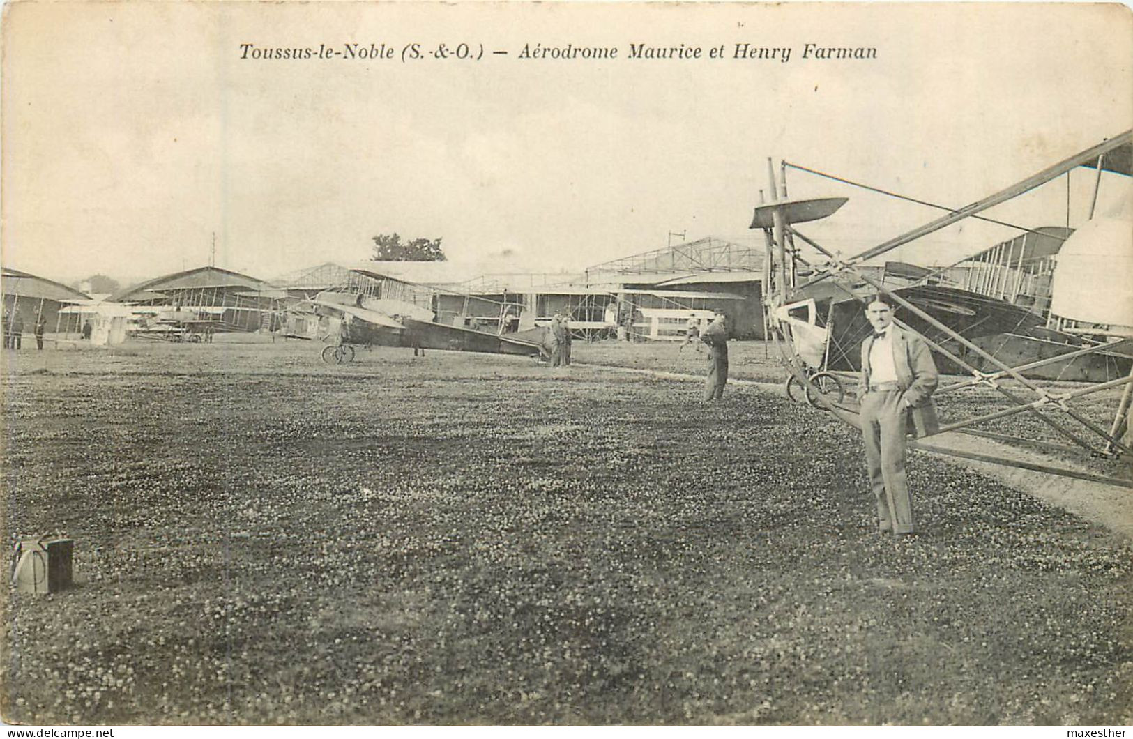 TOUSSUS LE NOBLE Aérodrome Maurice Et Henry Farman - Toussus Le Noble